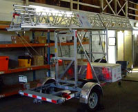 Tower trailer